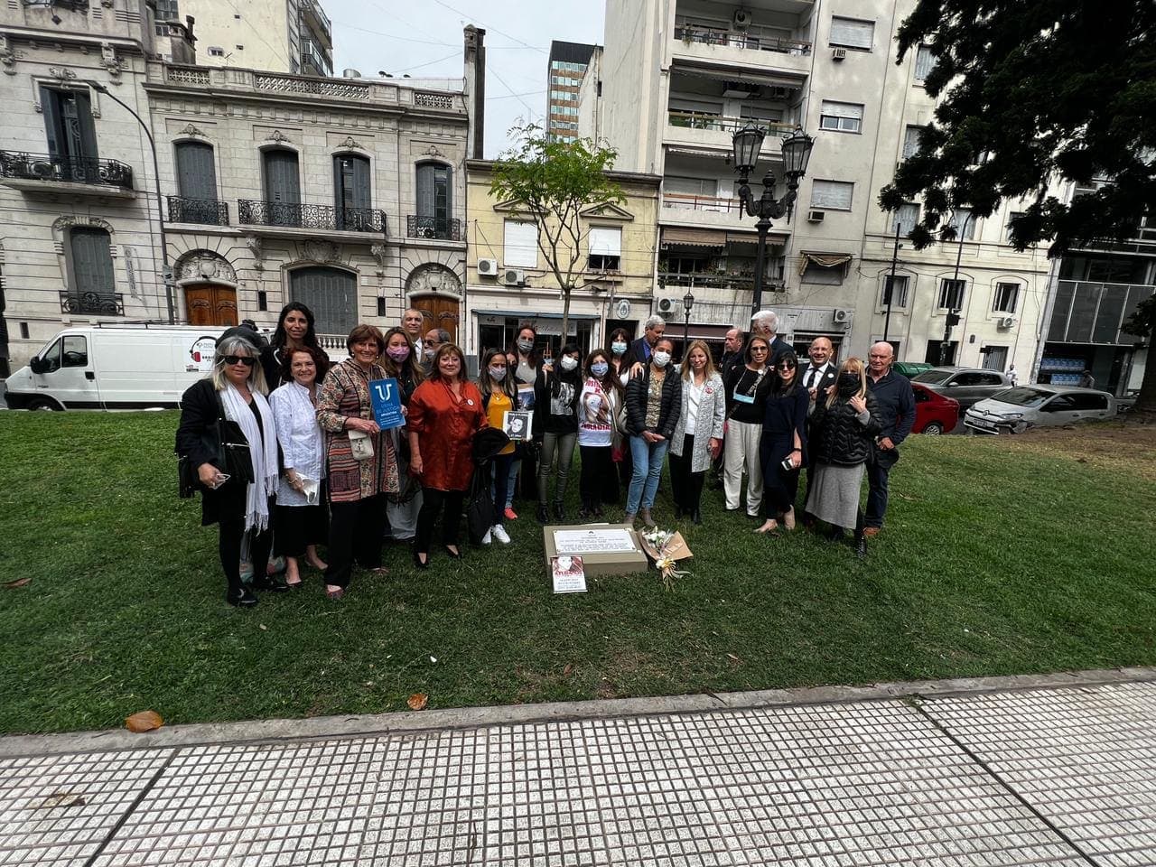 Acto de Usina de Justicia en Plaza Lavalle