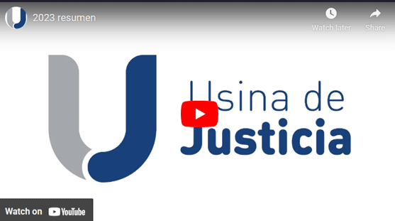 Resumen Usina de Justicia y algunas de las actividades principales 2023