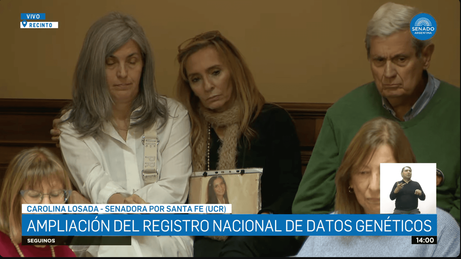 UJ participó en el Senado en el Proyecto de ampliacción del Registro de ADN