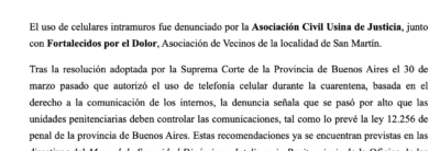 Celulares en las cárceles