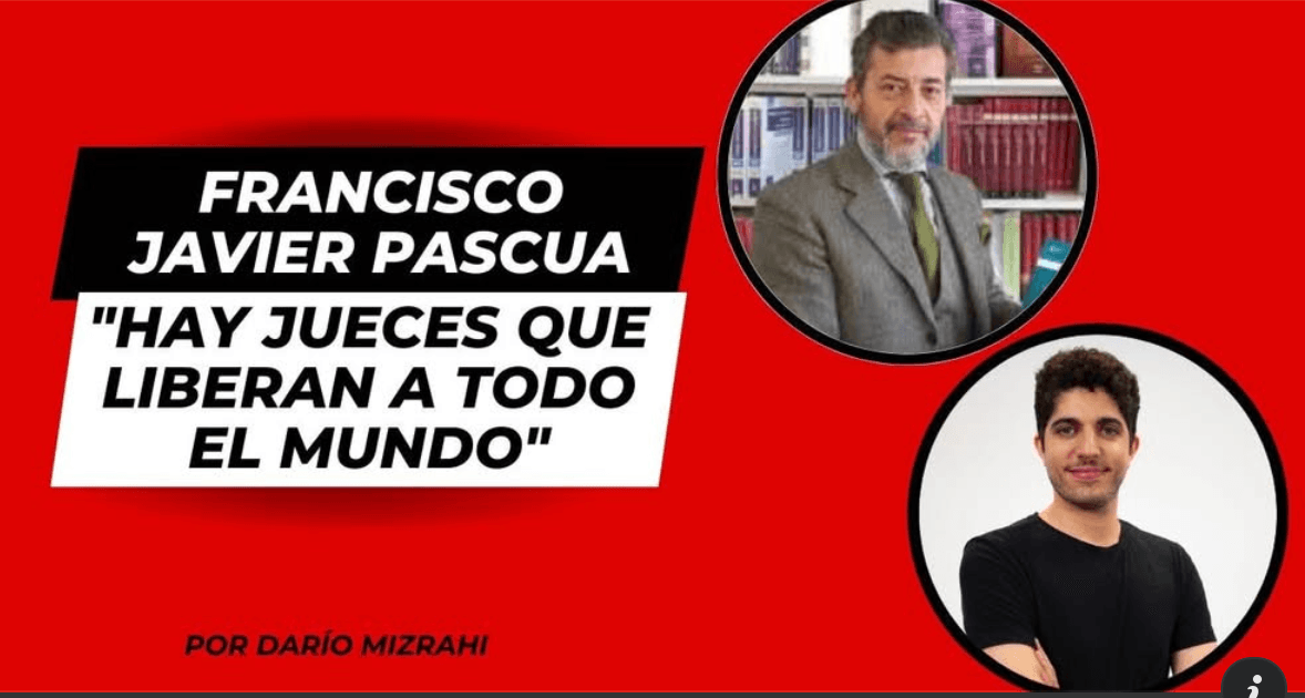 Francisco Javier Pascua: «Hay jueces que liberan a todo el mundo»